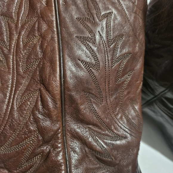 Nocona Boots Vintage Western Cowboy Men Boots Size 10.5 - Picture 3 of 8